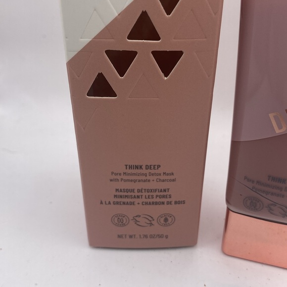 Lys Beauty Think Deep pore minimizing detox mask pomegranate & charcoal 1.76oz - Picture 3 of 6